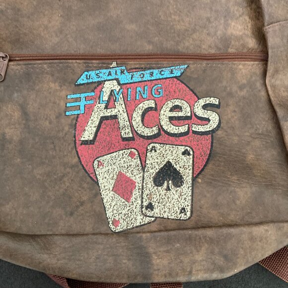 Vintage 90\'s US Air Force Flying Aces Small Backpack main image 7